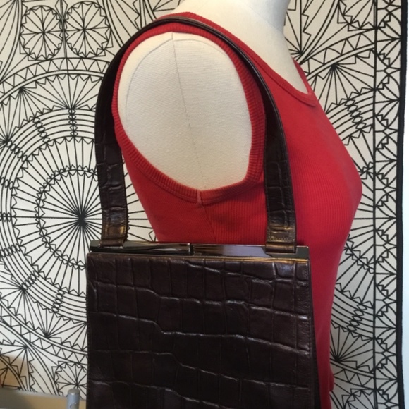 Jones New York Snakeskin Handbag - Picture 5 of 5